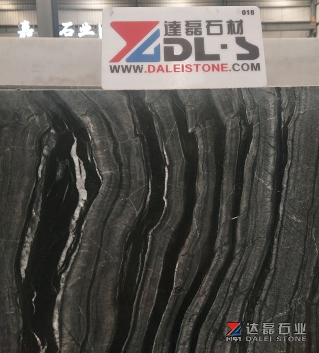 Ancient Wood Marble Big Slabs From Own Slabs Stands