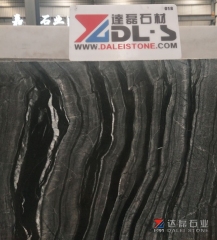 Ancient Wood Marble Big Slabs From Own Slabs Stands