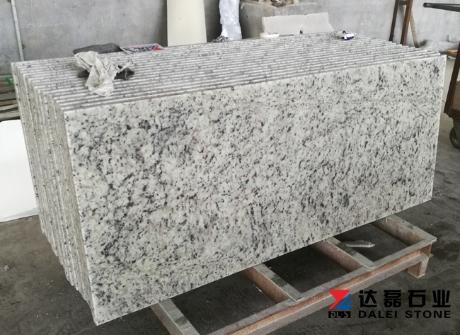 White Granite Counertops Cutting Wholesale Dalei Stone
