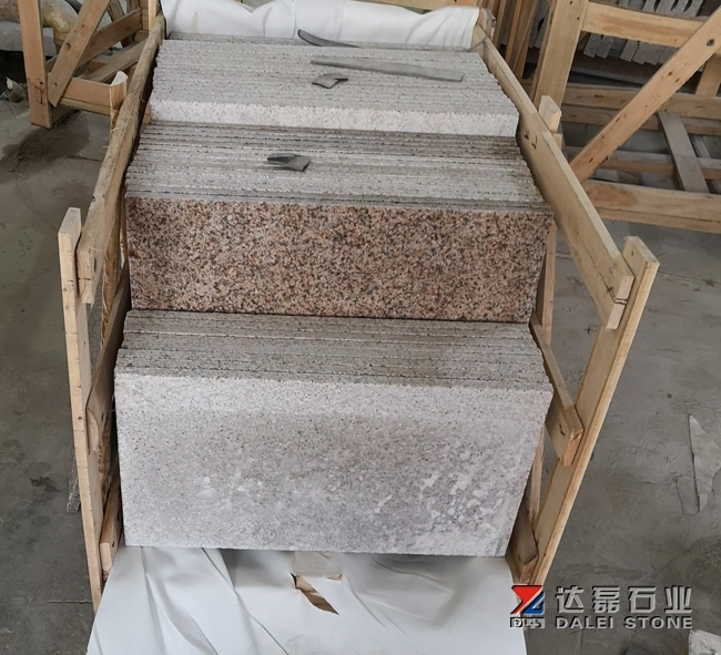 New G682 Tile Flamed Finish Way Without Red Problem