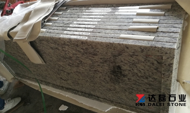White Granite Counertops Cutting Wholesale Dalei Stone