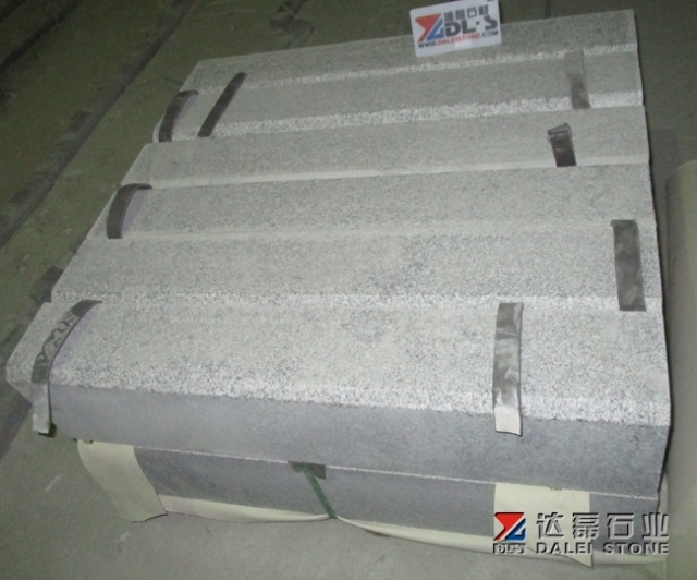 Grey Granite G623 Paving Stone Kerb Stone Edge Chamfer