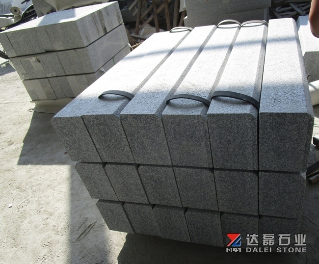 Grey Granite G623 Paving Stone Kerb Stone Edge Chamfer