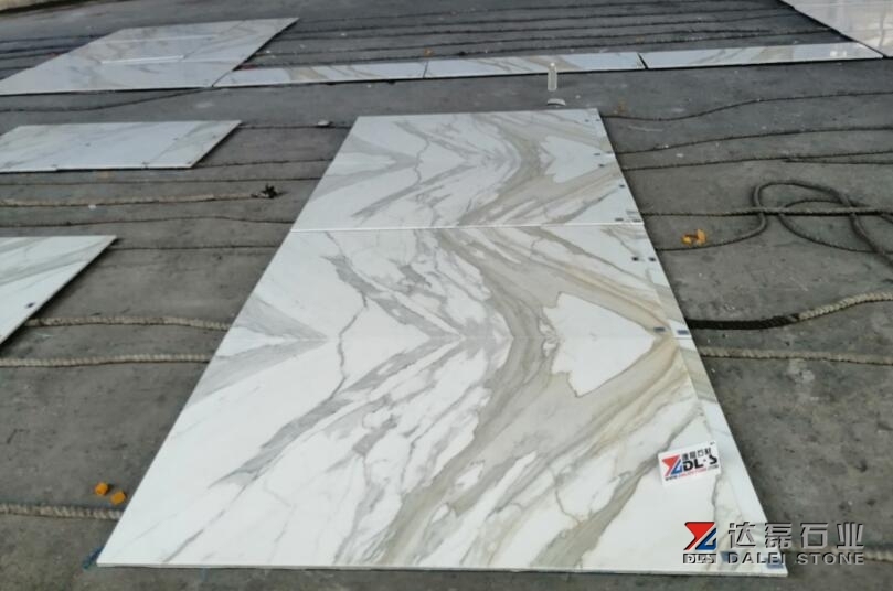 Calacatta White Marble Tiles Sell To Gucci Store Project Decoration
