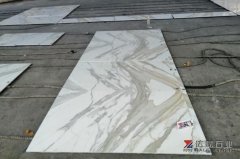 Calacatta White Marble Tiles Sell To Gucci Store Project Decoration