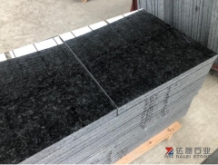 New Angola Black Granite Tiles Polished Granite Tiles