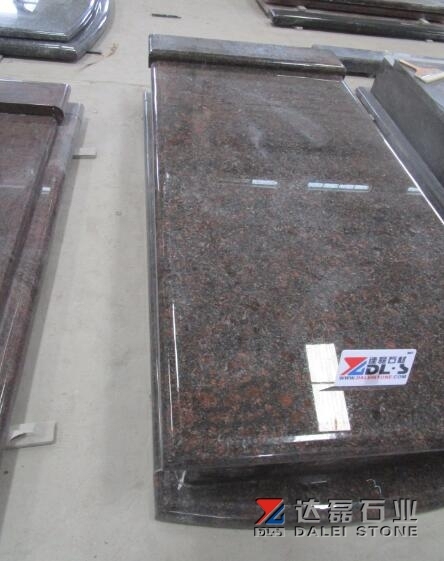 Tan Brown Tombstone Granite Dalei Stone