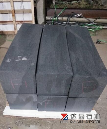 Dalei Black Basalt Paving Stone Blue Stone Grinding 400