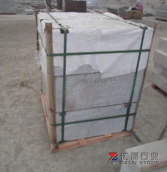 Granite G623 Kerbstone Chamfer 5mm Flamed Finish Way