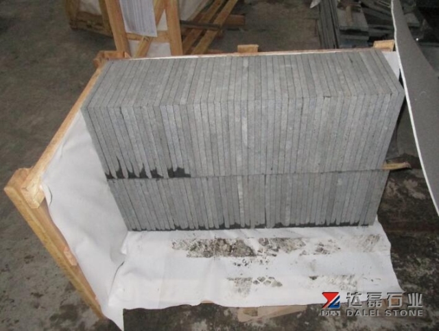 G684 Granite Tiles Flamed Finish Way