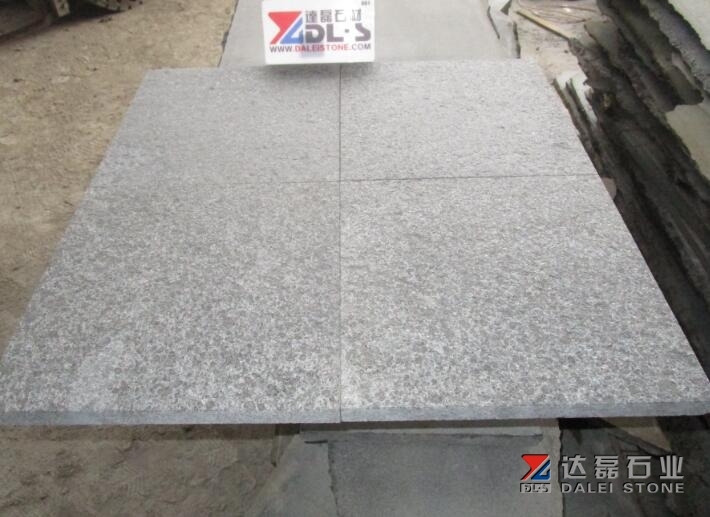 G684 Granite Tiles Flamed Finish Way