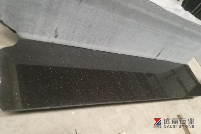 Black Galaxy Granite Small Slabs