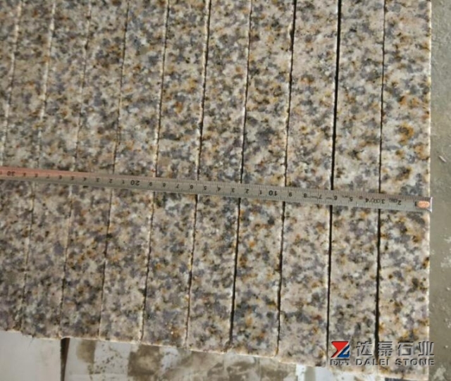 New G682 Granite Tiles Flamed And Brush