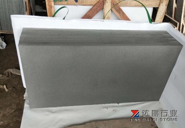 Dalei Blue Basalt Andesite Tiles Sandblasted Finish Way