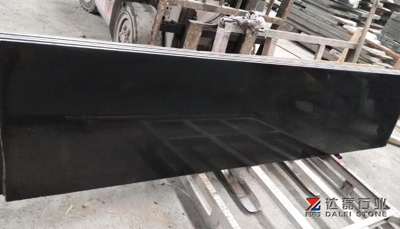 Mongolia Black Granite Small Slabs Wholesale