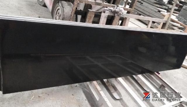 Mongolia Black Granite Small Slabs Wholesale