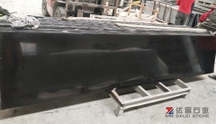Mongolia Black Granite Small Slabs Wholesale