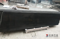 Mongolia Black Granite Small Slabs Wholesale