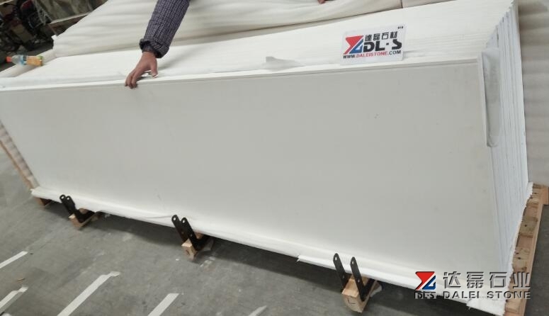 Dalei Engineered Stone White Crystal Quartz Big Slabs