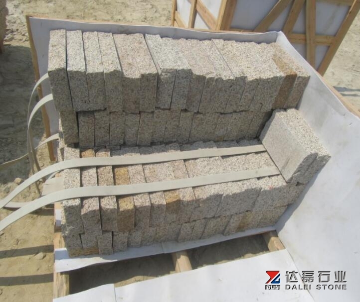 Dalei Stone Yellow Rusty G682 Cube Stone Wholesale