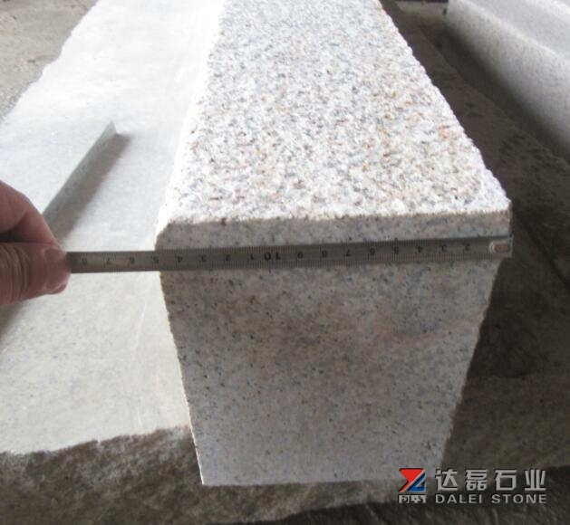 Dalei Stone Kerbstone Yellow Rusty Paving Stone Chamfer