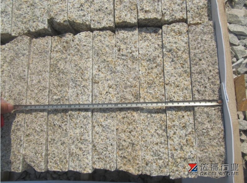 Dalei Stone Yellow Rusty G682 Cube Stone Wholesale