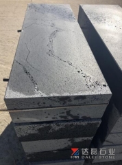 Black Basalt With Natural Ant Lines
