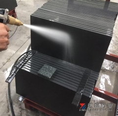 China New Black Small Slabs Polished