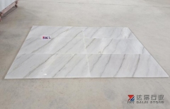 Guangxi White Marble China Carrara White Marble Tiles