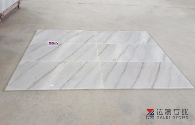 Guangxi White Marble China Carrara White Marble Tiles