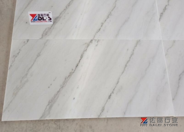 Guangxi White Marble China Carrara White Marble Tiles