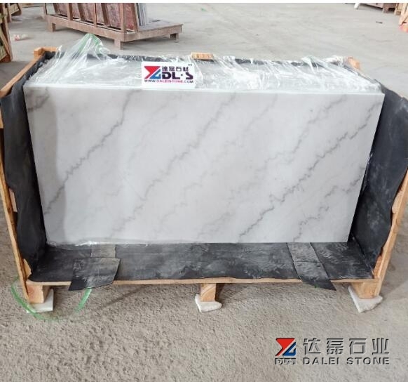 Guangxi White Marble China Carrara White Marble Tiles