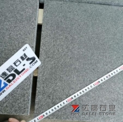 New G684 Black Basalt Flamed Brush Tiles