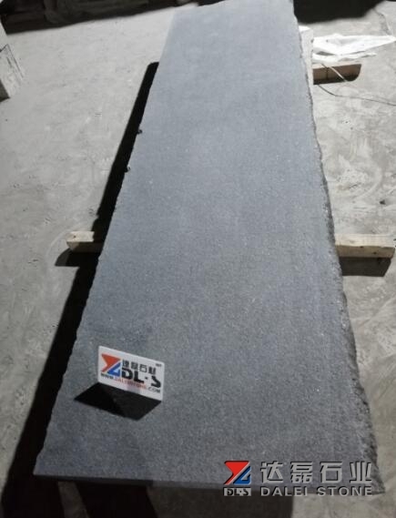 G38 Black Basalt Flamed Brush and Waterhet Finish Way