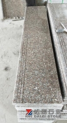 G664 Granite Steps Round Edge With Anti Slip