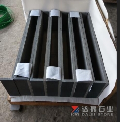 New Black Basalt Hainan Black Basalt Tiles Honed Finish Way