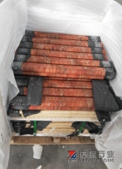 Red Travertine Stripe Dalei Stone