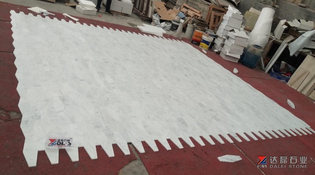Carrara White Honed Mosaic Tiles Dalei Stone