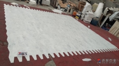 Carrara White Honed Mosaic Tiles Dalei Stone