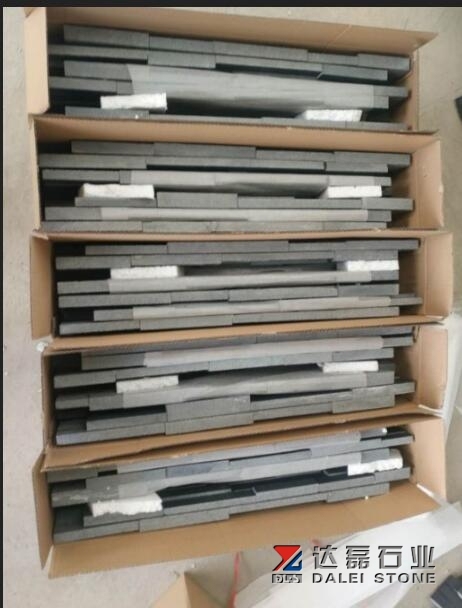High Quality China Honed Black Granite Slate Tiles