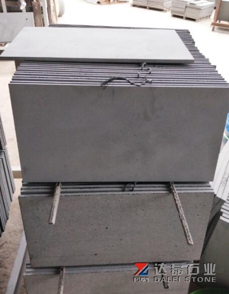 Hainan Black Basalt Tiles Honed Finish Way