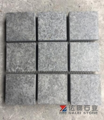 Original Black Pearl Basalt G684 cube stone Flamed