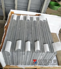 Hainan Black Basalt Tiles Honed Finish Way