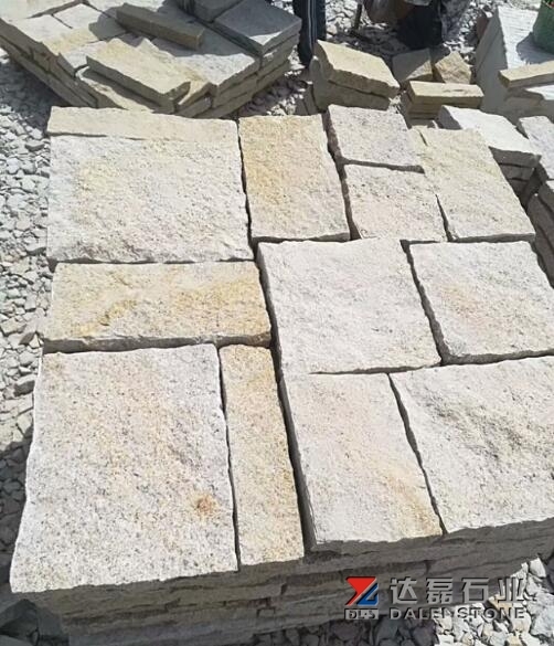 G682 Loose Stone Wall Cladding Saw Cutting Way