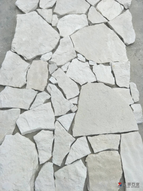 White Sandstone Loose Stone Wall Cladding