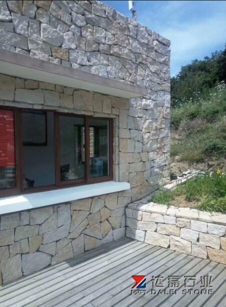 G682 Loose Stone Wall Cladding Saw Cutting Way