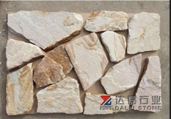 Double Color Sand Stone Slate Tiles Natural Surface