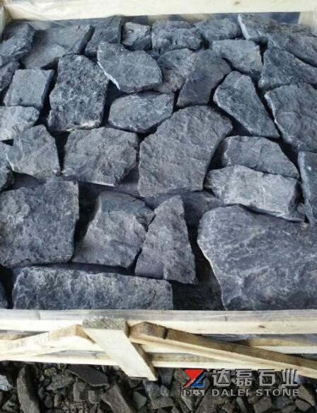 Black Basalt Black Granite Loose Wall Cladding