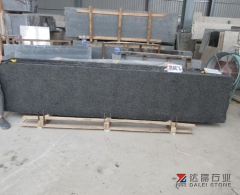 Angola Black Granite Small Slabs Flamed And Brush