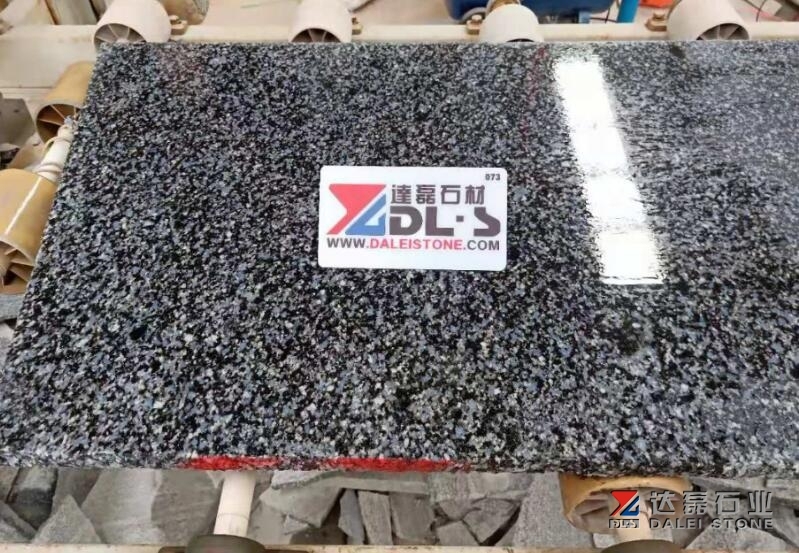 New Arrival Blue Granite Slabs Polished Blue Crystal